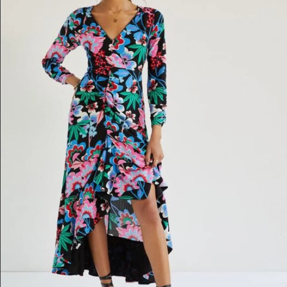 maeve ruched midi dress Maeve Ruched Midi Dress